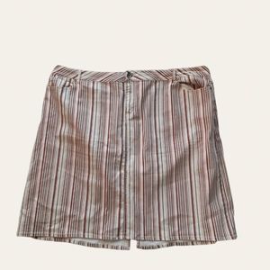 Striped Pencil Skirt